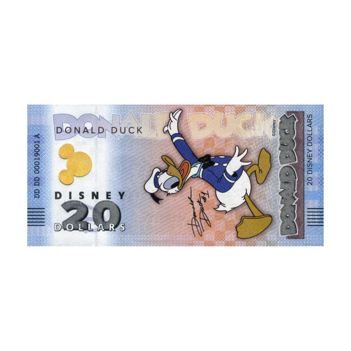 Official DisneyTM Souvenir Notes MICKEY AND FRIENDS - Donald Duck