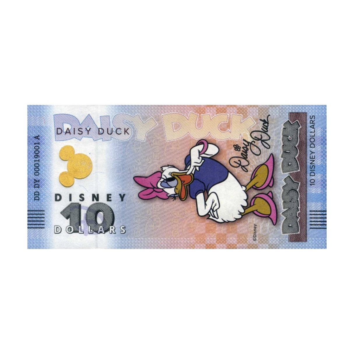 Official DisneyTM Souvenir Notes MICKEY AND FRIENDS - Daisy Duck