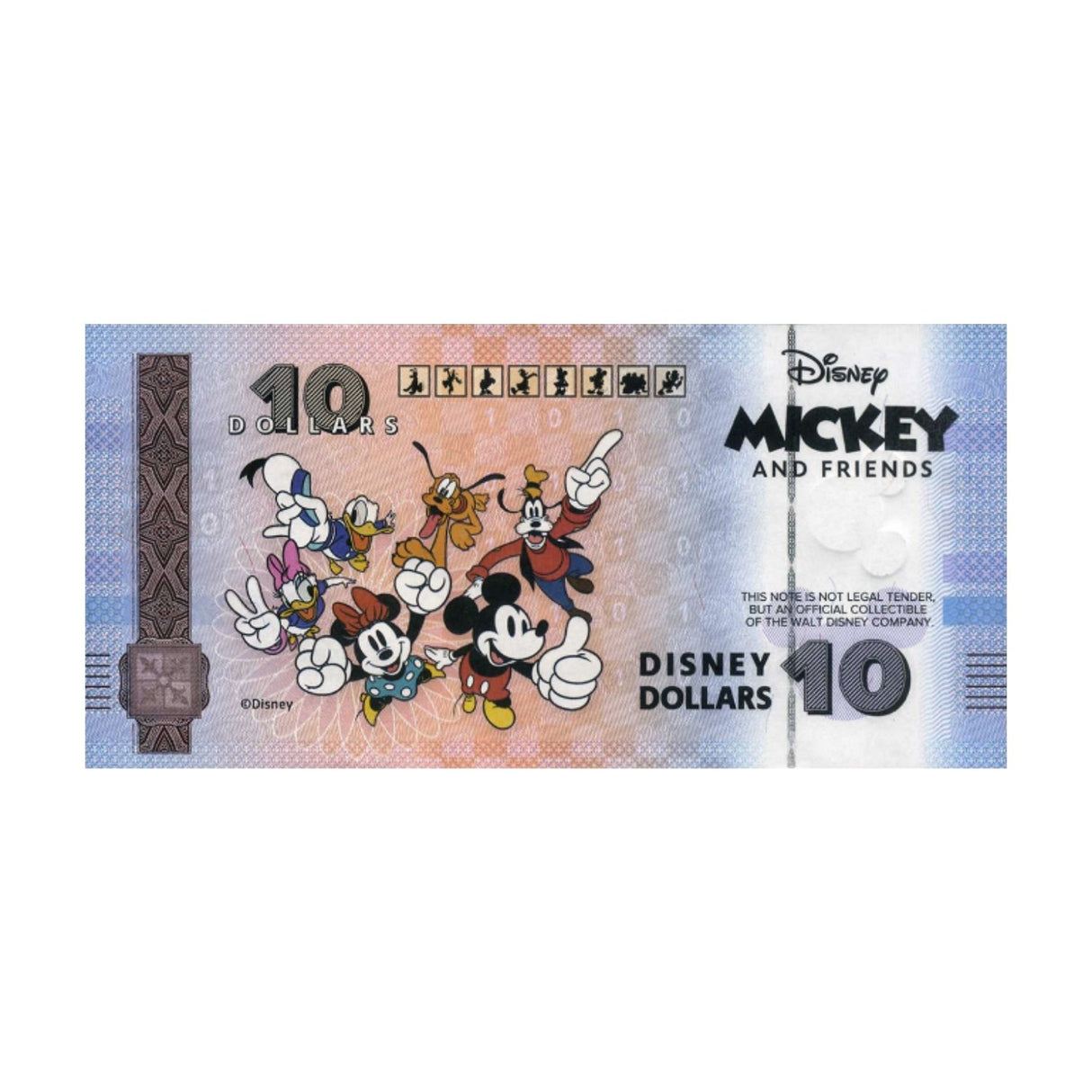Official DisneyTM Souvenir Notes MICKEY AND FRIENDS - Daisy Duck