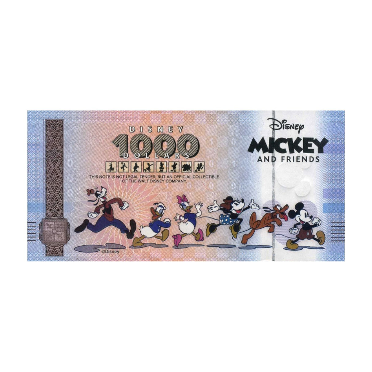 Official DisneyTM Souvenir Notes MICKEY AND FRIENDS - Scrooge McDuck