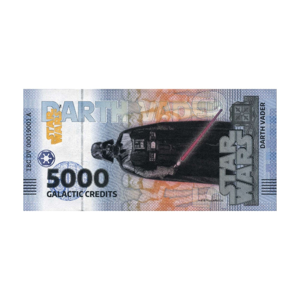 Official DisneyTM Souvenir Notes STAR WARS - Darth Vader