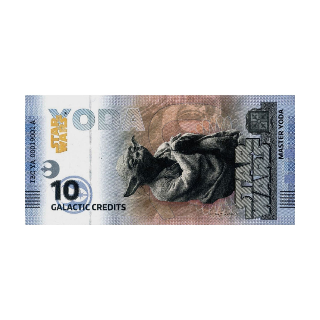 Official DisneyTM Souvenir Notes STAR WARS - Master Yoda