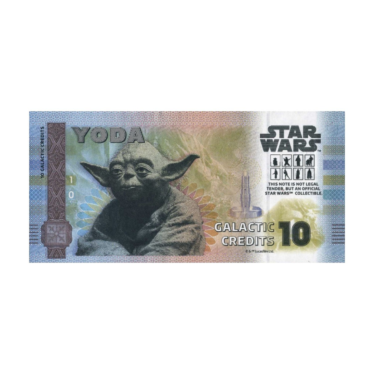 Official DisneyTM Souvenir Notes STAR WARS - Master Yoda