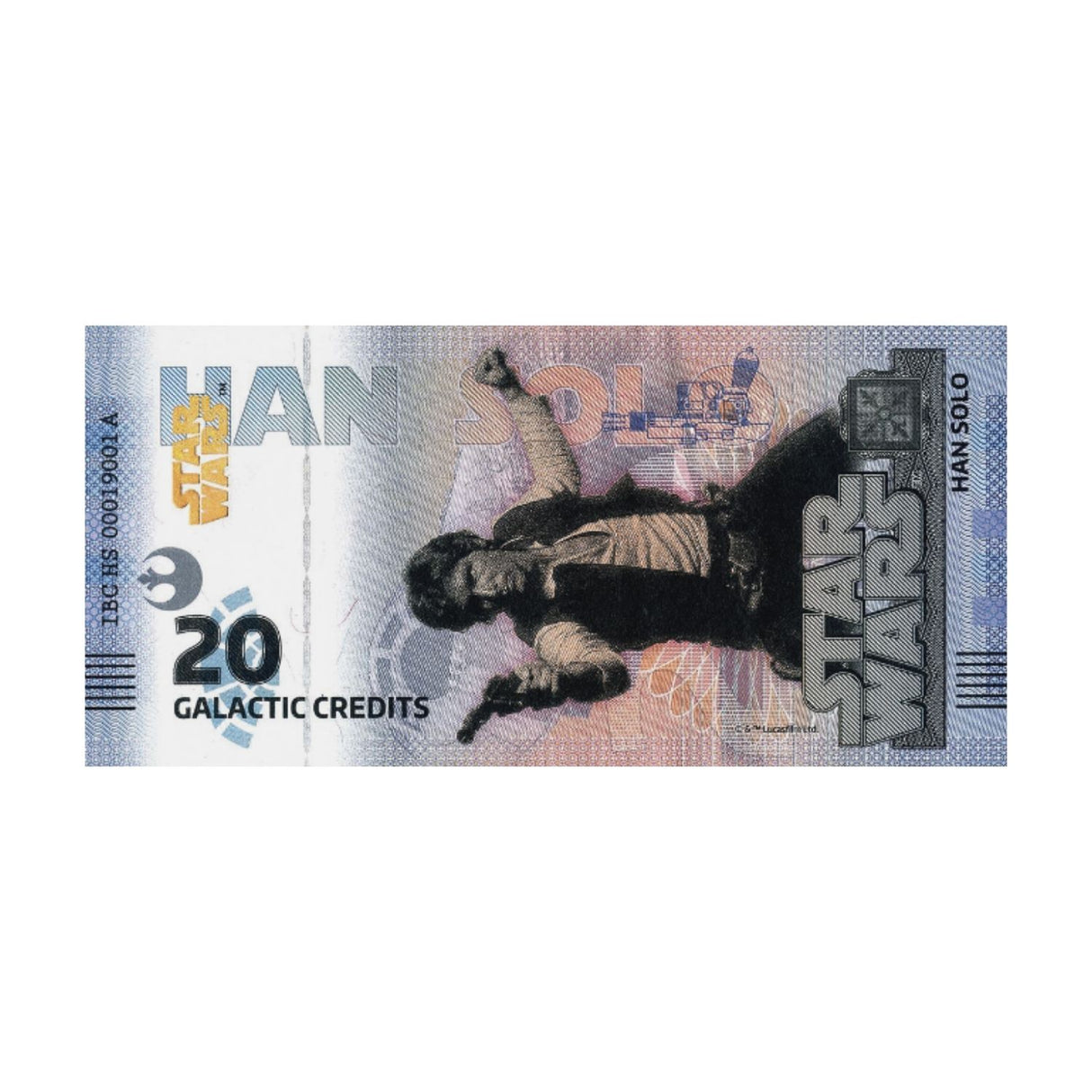 Official DisneyTM Souvenir Notes STAR WARS - Han Solo