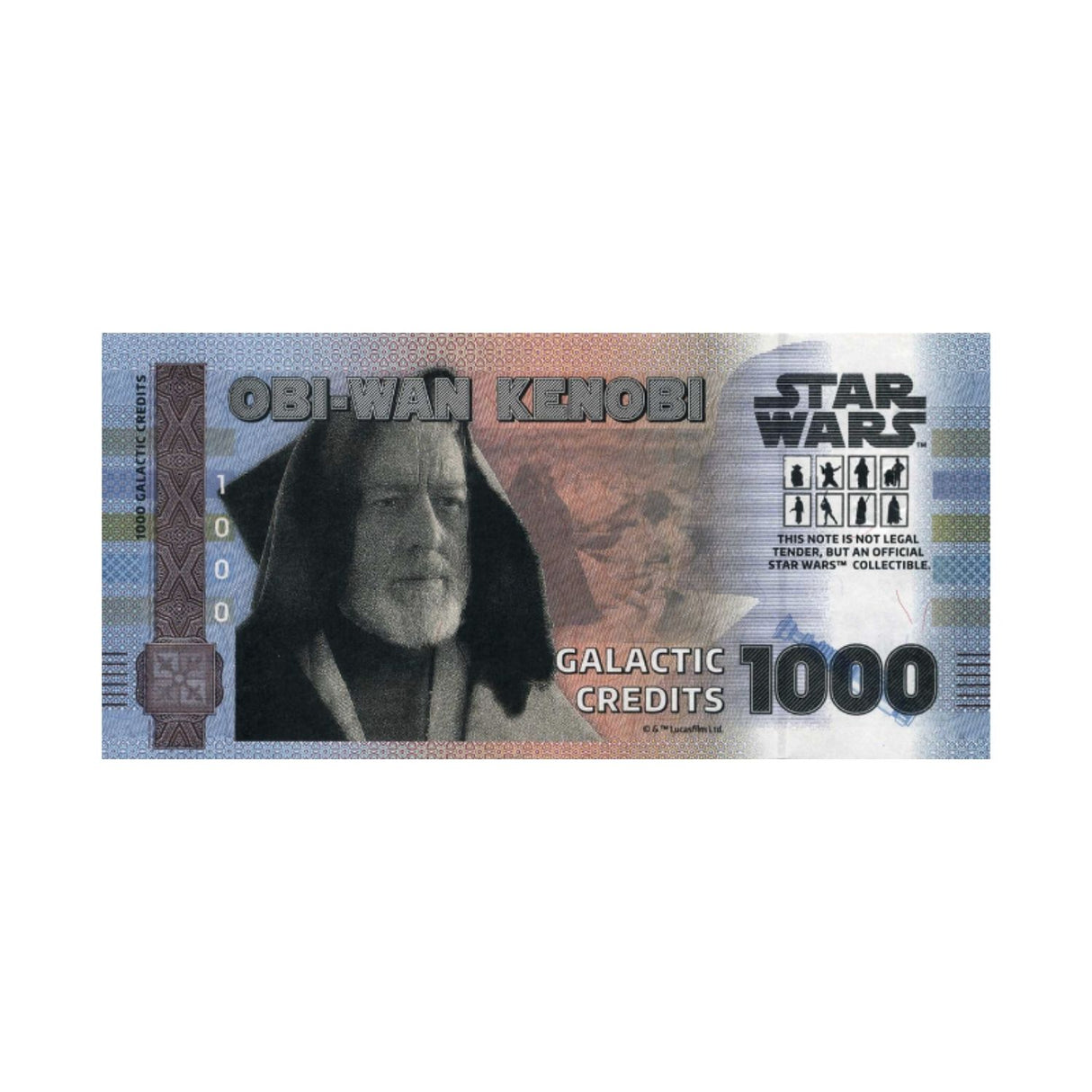 Official DisneyTM Souvenir Notes STAR WARS - Obi-Wan Kenobi