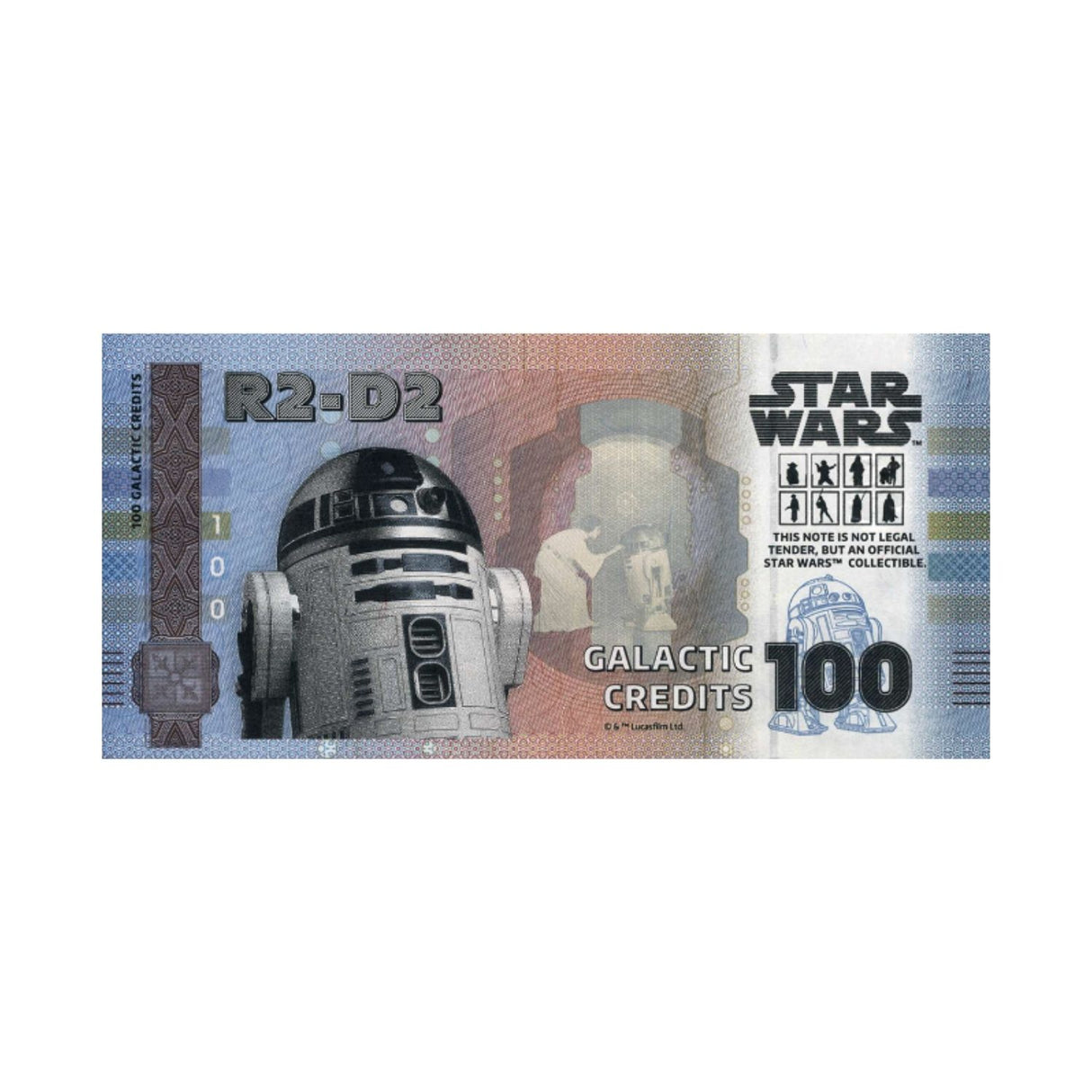 Official DisneyTM Souvenir Notes STAR WARS - R2-D2
