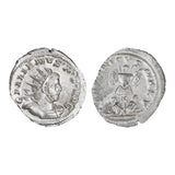 Roman Silver Coin with Tropaion Motif