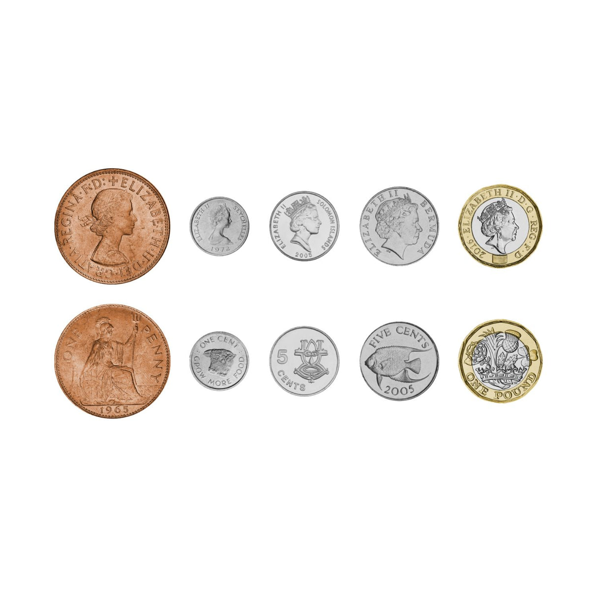 Queen Elizabeth II - Thematic Coin Collection
