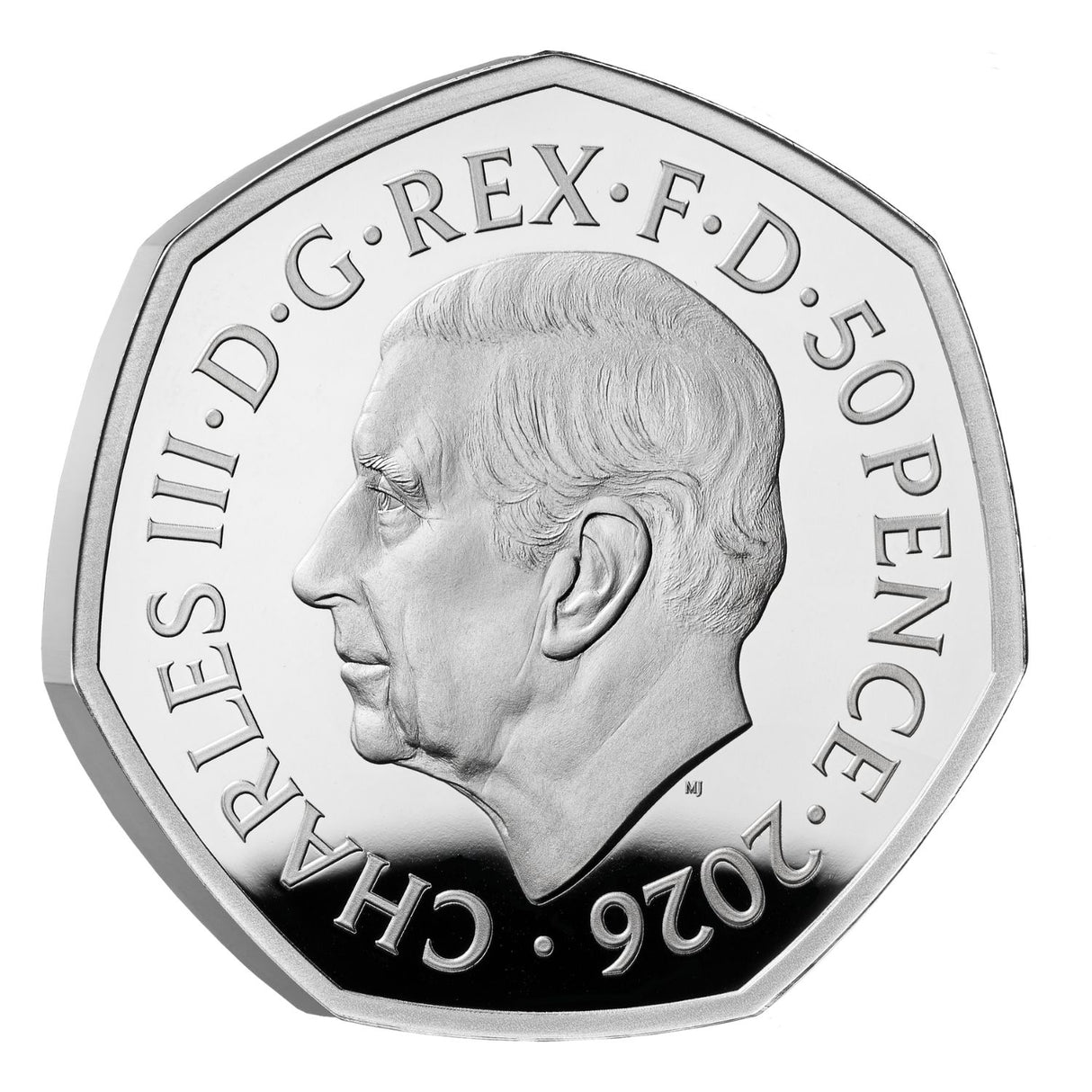 Great Britain 100 Years of the British Grand Prix 2026 50p Colour Silver Proof Coin