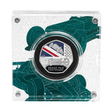Great Britain 100 Years of the British Grand Prix 2026 50p Colour Silver Proof Coin