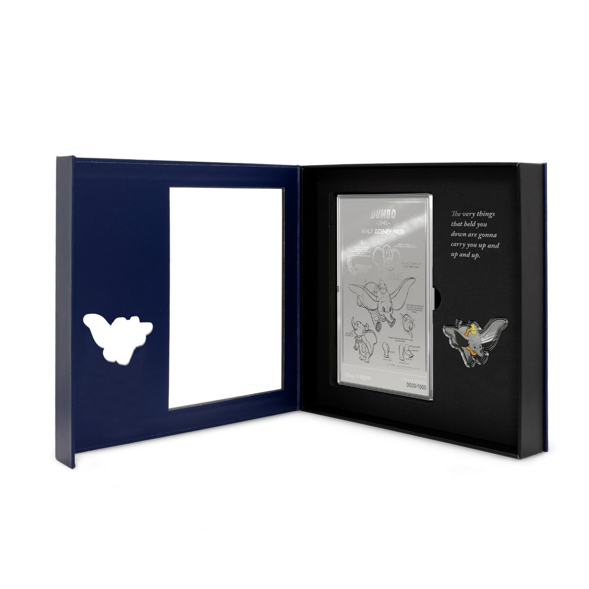 Dumbo 2026 $2 3/4oz & $1 5g Silver 2-Coin Set