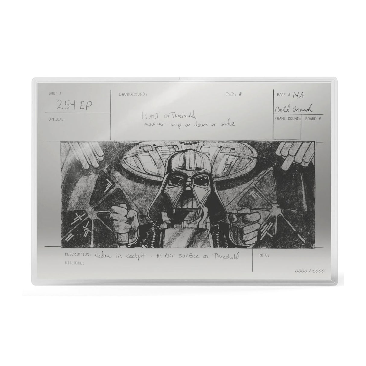 Star Wars Darth Vader Trench Run 2026 $2 1oz Silver Proof Coin