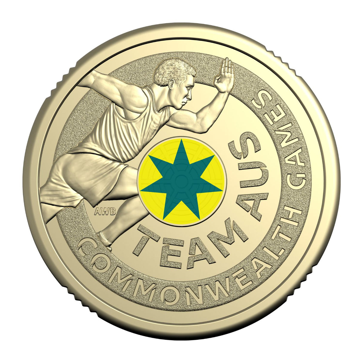 Australia Commonwealth Games Team 2026 $2 Colour Aluminium-Bronze 3-Coin Uncirculated Set