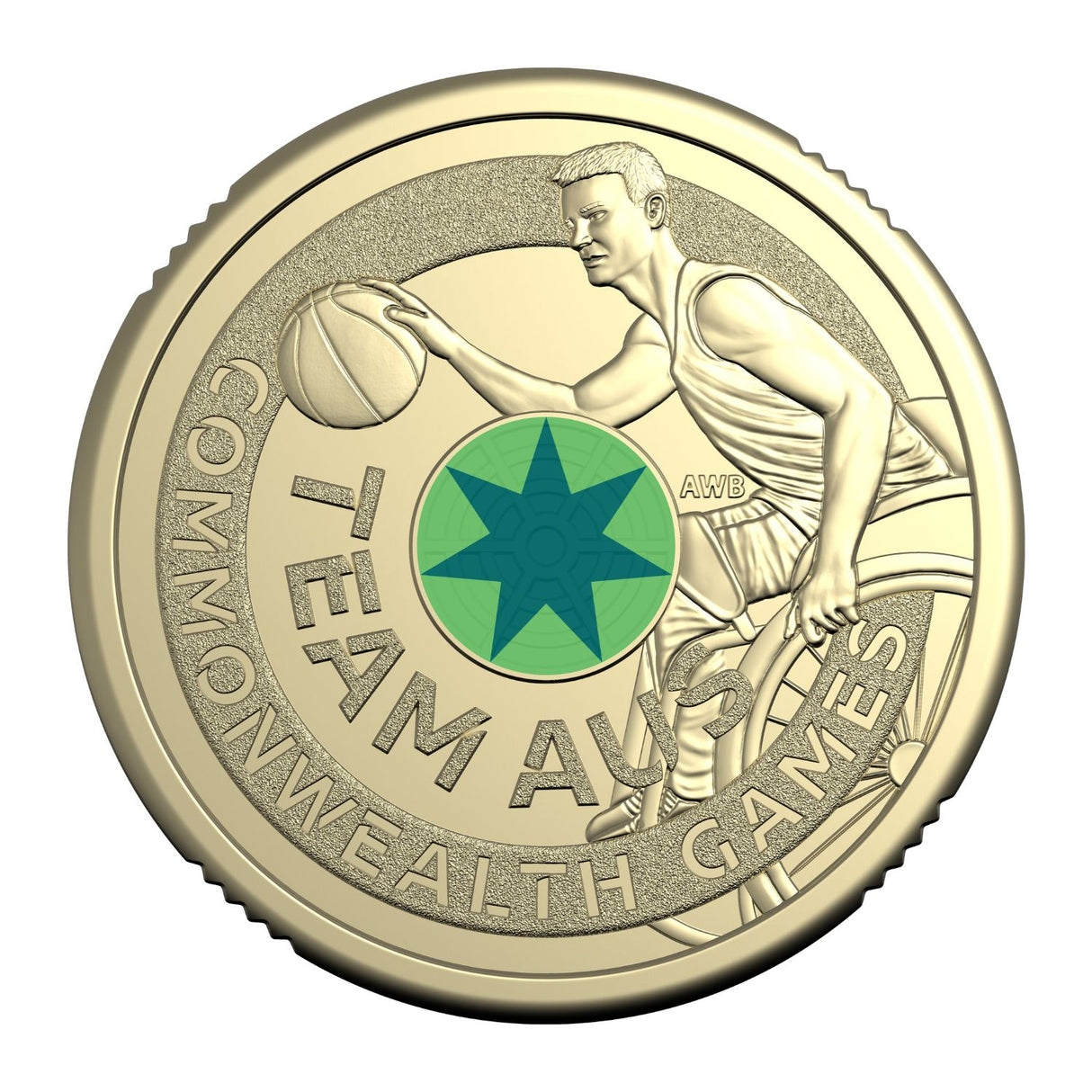 Australia Commonwealth Games Team 2026 $2 Colour Aluminium-Bronze 3-Coin Uncirculated Set