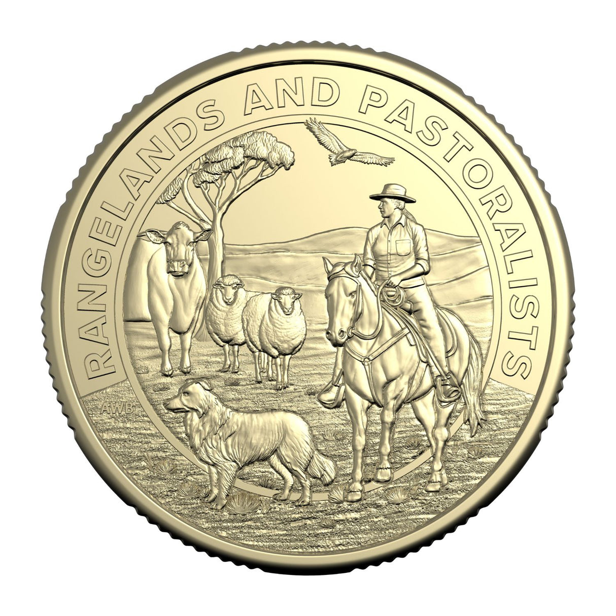 Australia Heart & Soul 2026 $1 Rangelands & Pastoralists Aluminium-Bronze Uncirculated Coin