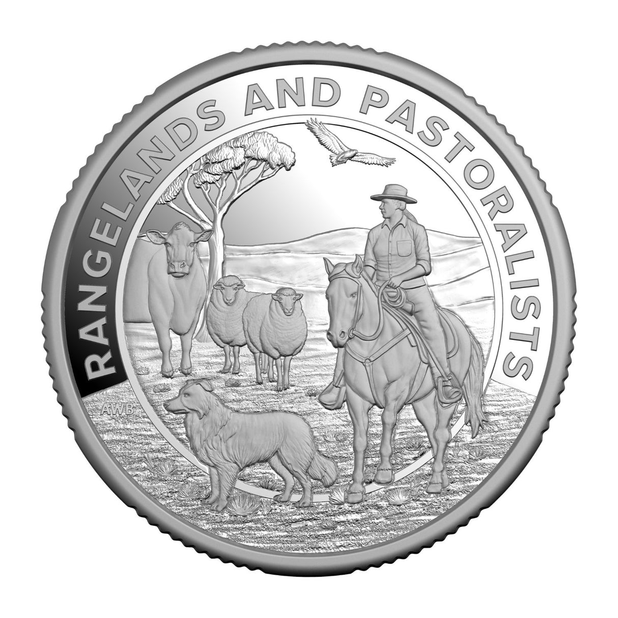 Australia Heart & Soul 2026 $1 Rangelands & Pastoralists Silver Proof Coin