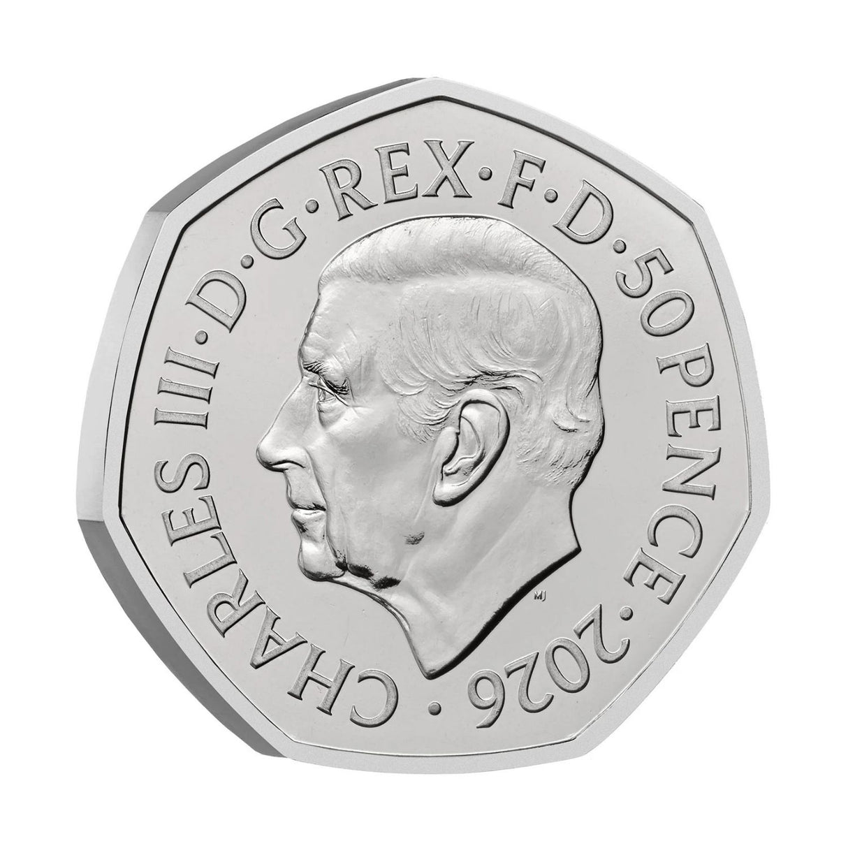 Great Britain Game of Thrones Fire 2026 50p Cupro-Nickel Brilliant Uncirculated Coin