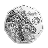 Great Britain Game of Thrones Fire 2026 50p Cupro-Nickel Brilliant Uncirculated Coin
