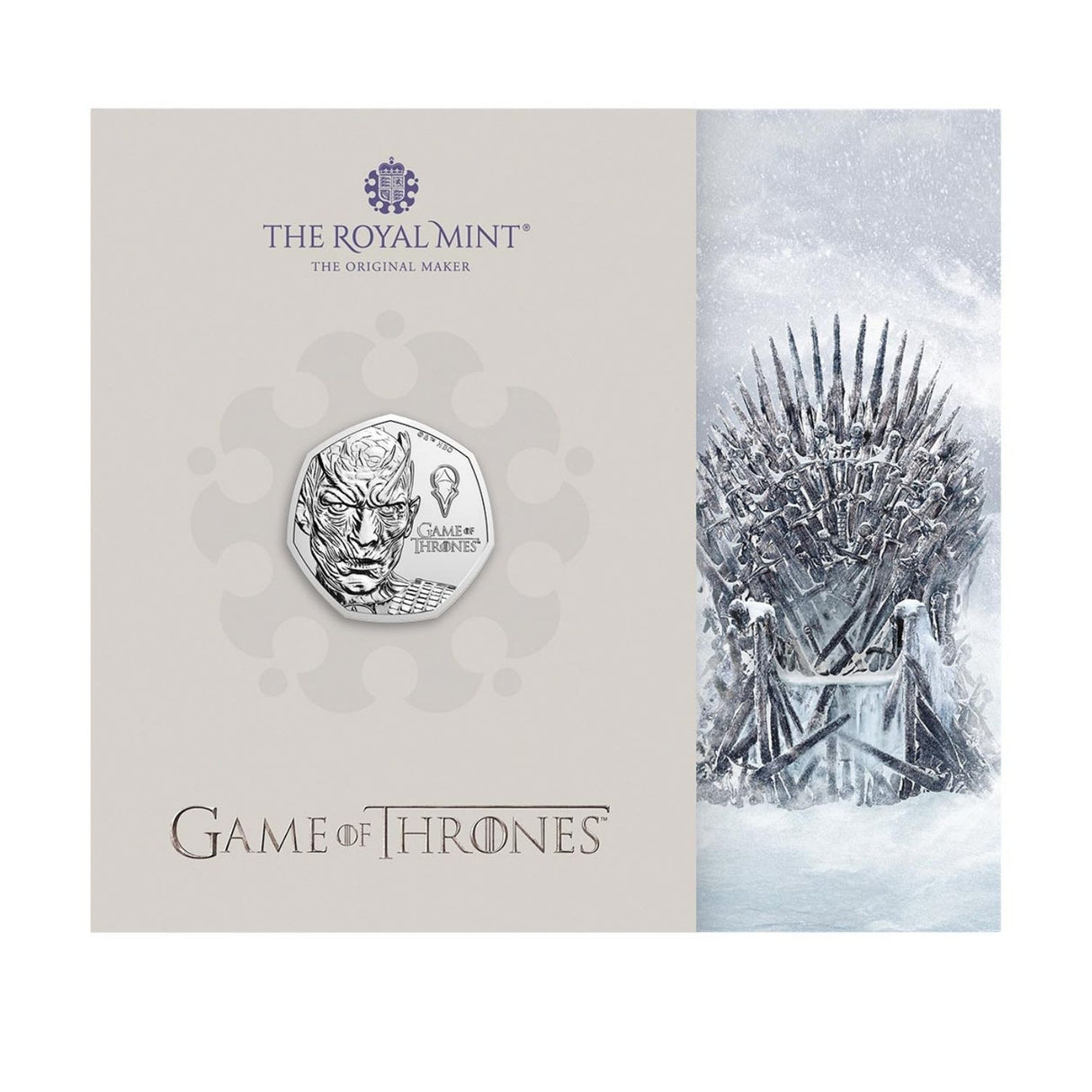 Great Britain Game of Thrones Ice 2026 50p Cupro-Nickel Brilliant Uncirculated Coin