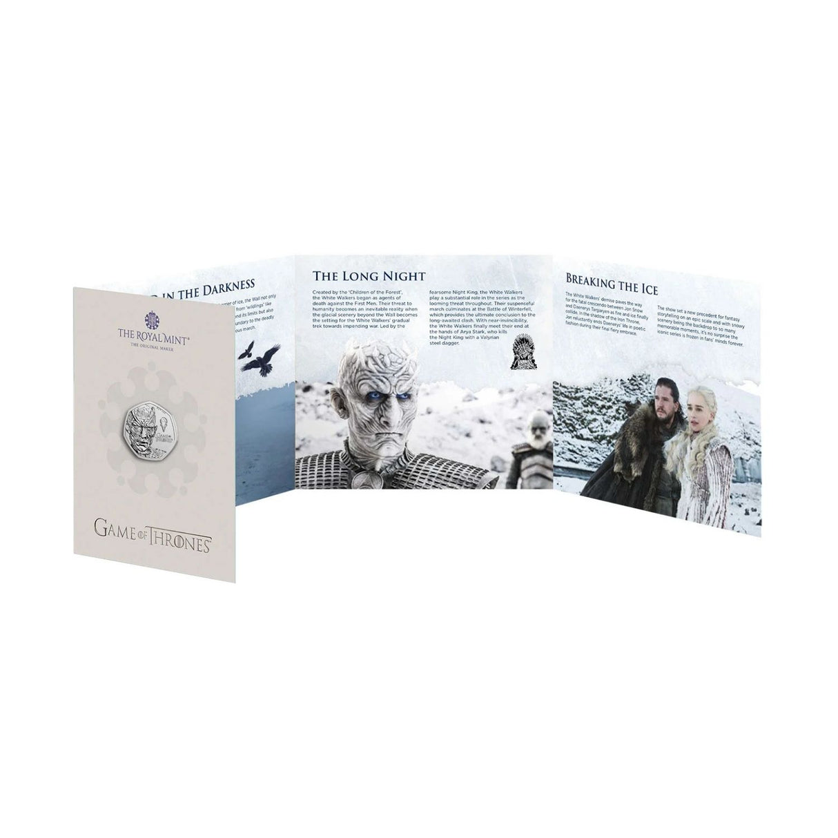 Great Britain Game of Thrones Ice 2026 50p Cupro-Nickel Brilliant Uncirculated Coin