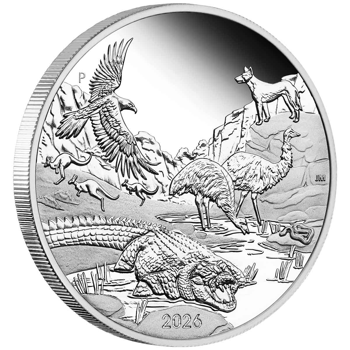 Australia 2026 $1 Wonders of Australia The Outback 1oz Silver Proof Coin