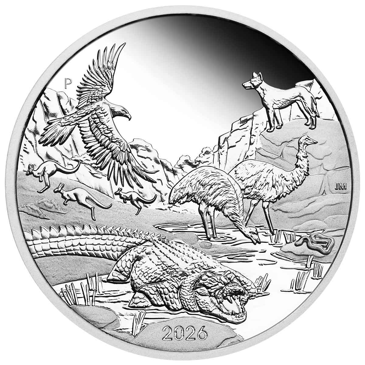 Australia 2026 $1 Wonders of Australia The Outback 1oz Silver Proof Coin