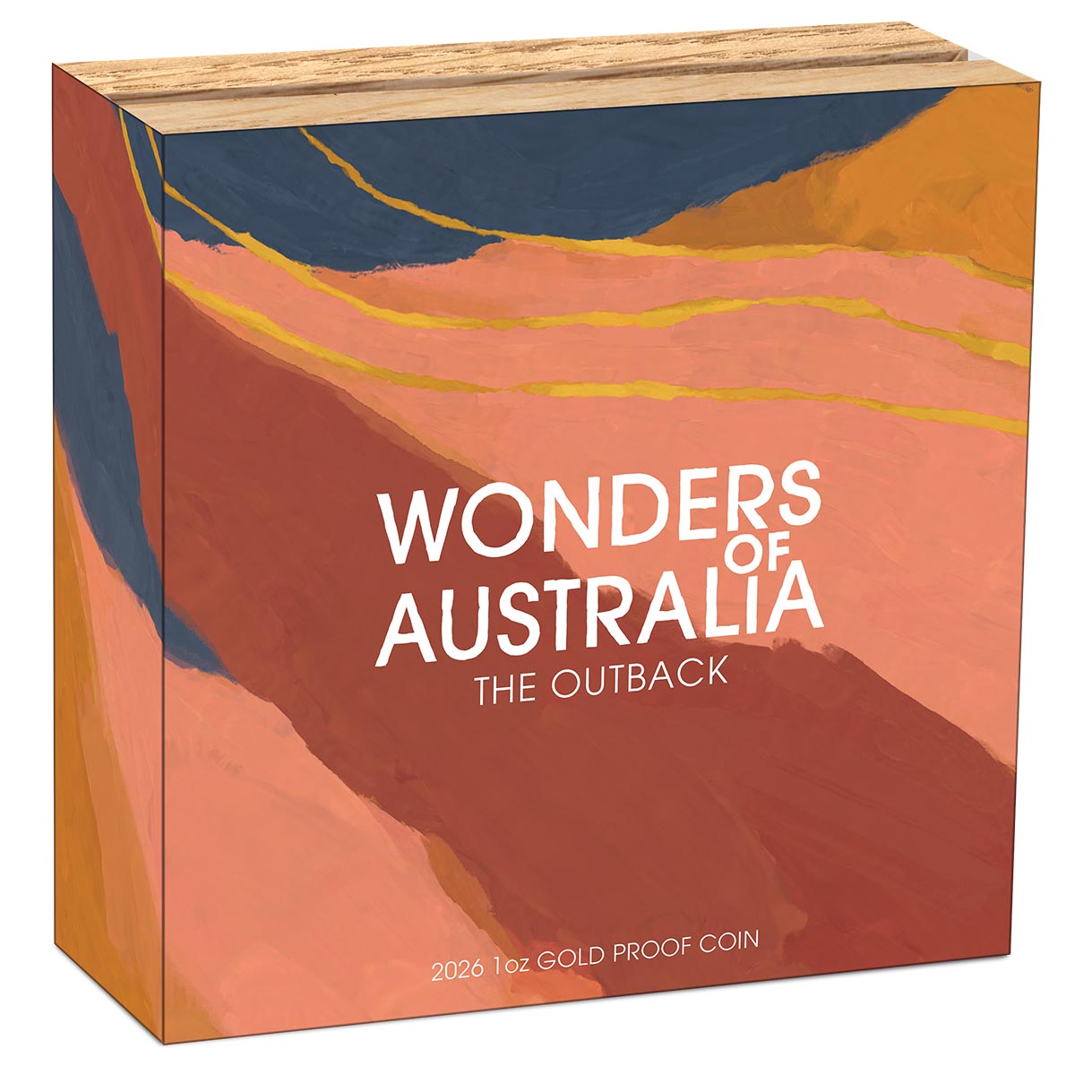 Australia 2026 $100 Wonders of Australia The Outback 1oz Gold Proof Coin