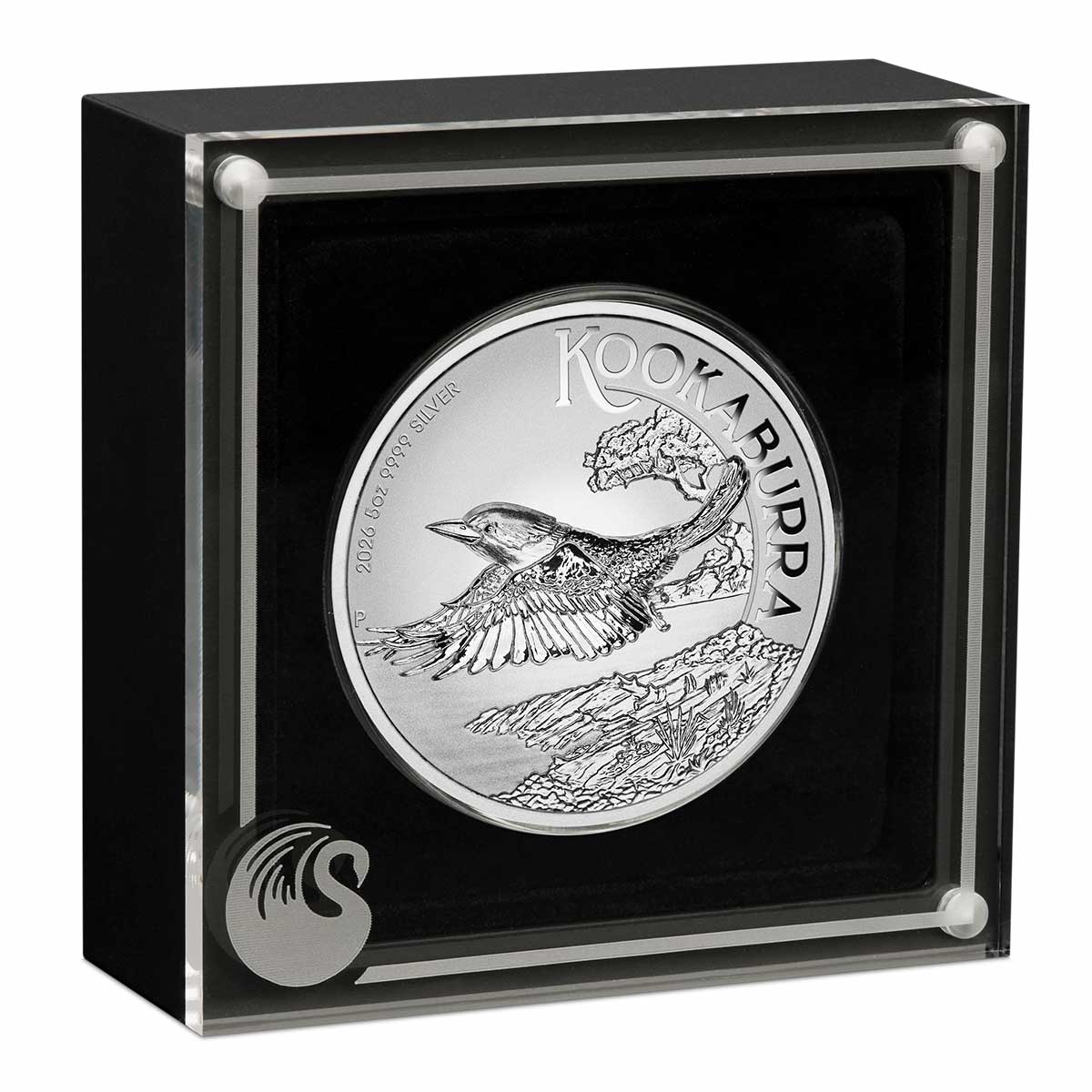 Australia Kookaburra 2026 $8 Incuse 5oz Silver Coin