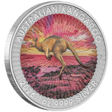 Australia Sundowner Red Kangaroo 2026 $1 Colour 1oz Silver Uncirculated Coin