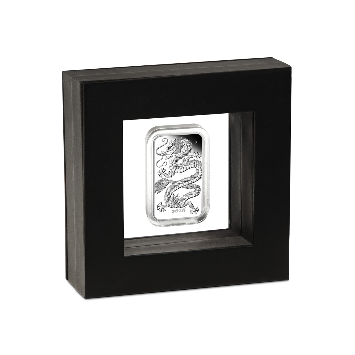 Australia Dragon 2026 $1 1oz Silver Proof Rectangular Coin