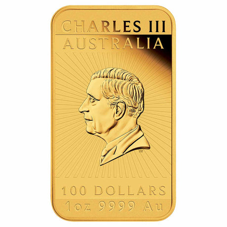 Australia Dragon 2026 $100 1oz Gold Proof Rectangular Coin