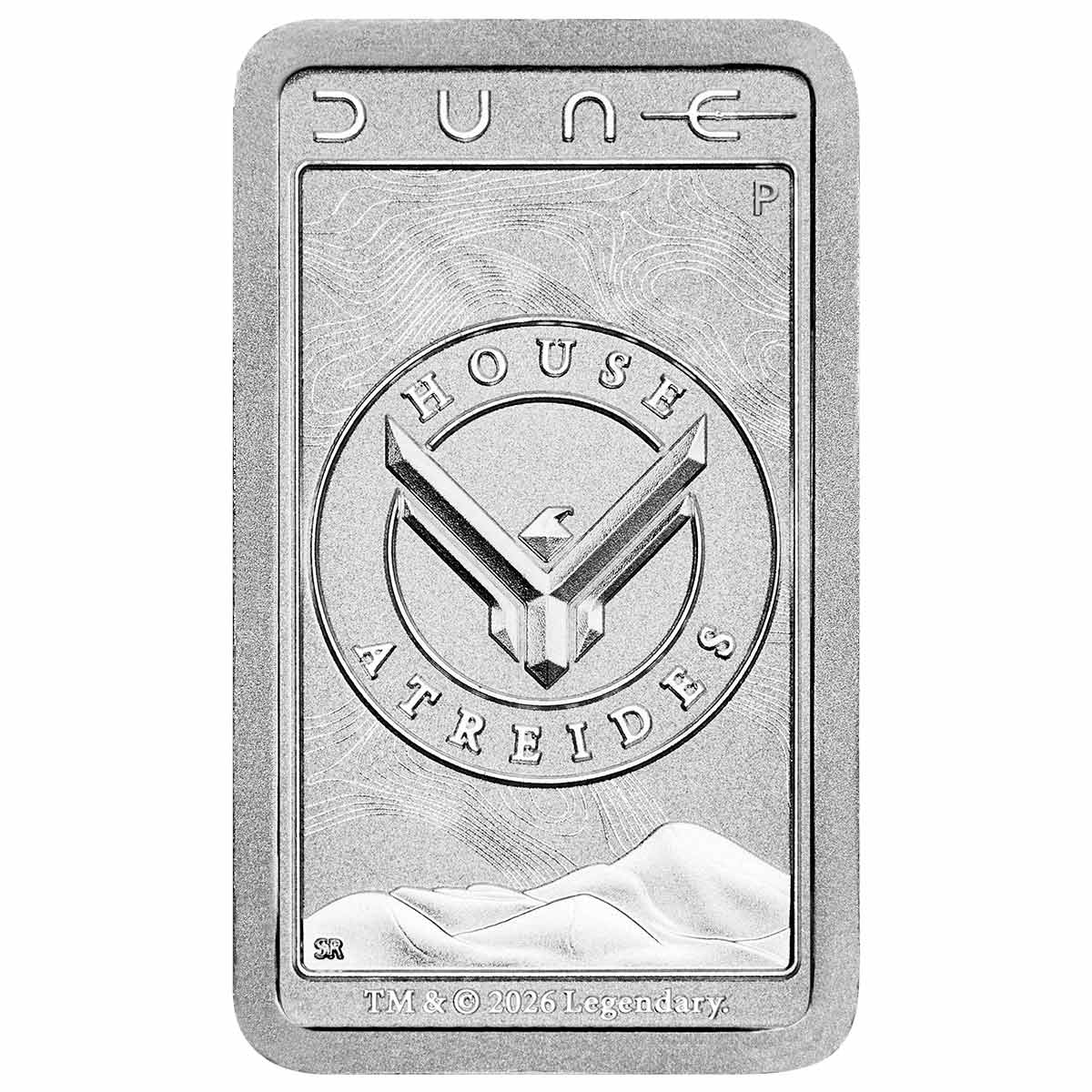Dune - House Atreides 2026 10 Gram Silver Bar