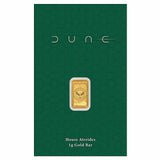 Dune - House Atreides 2026 1 Gram Gold Bar