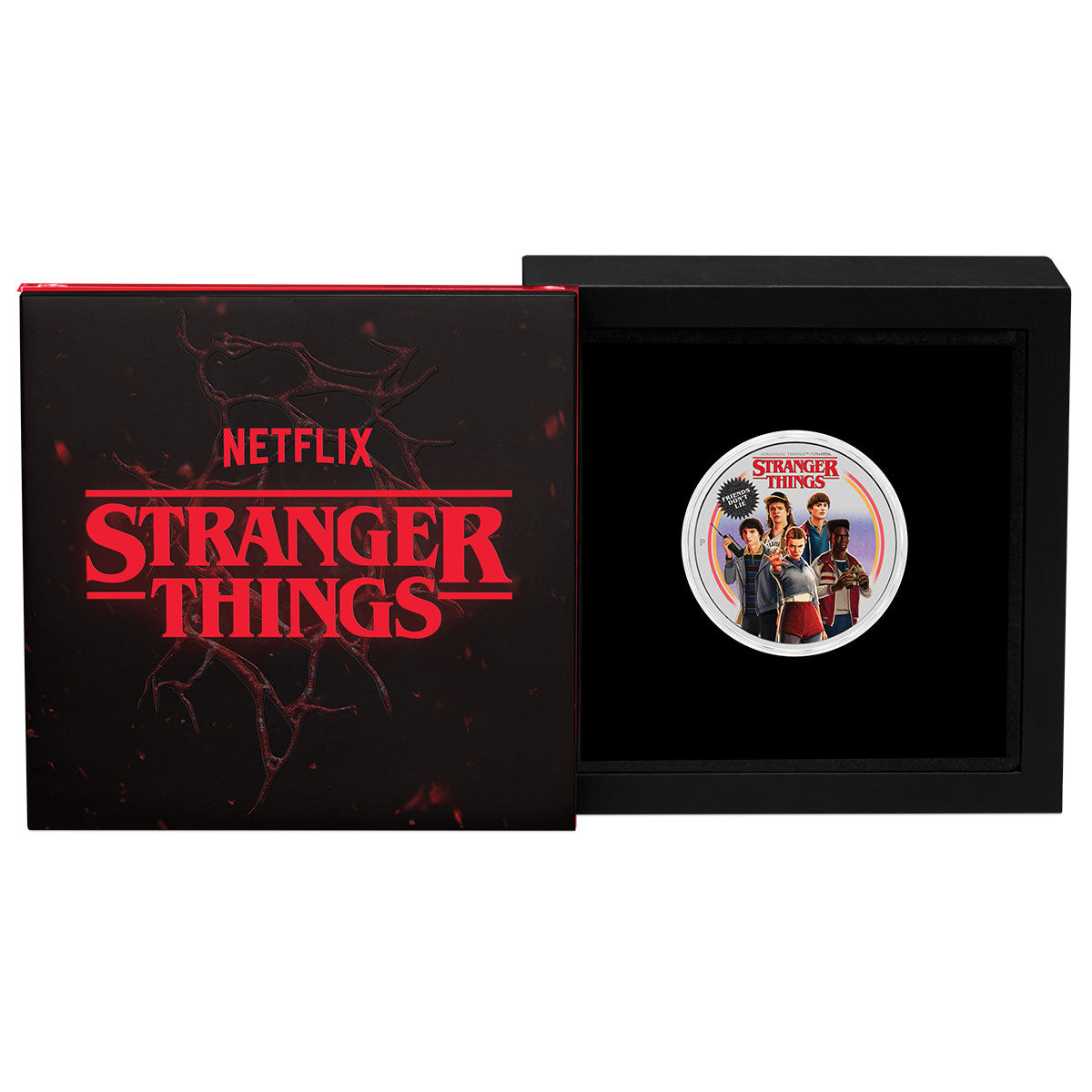 Stranger Things - Friends Don’t Lie 2026 $1 Colour 1oz Silver Uncirculated Coin