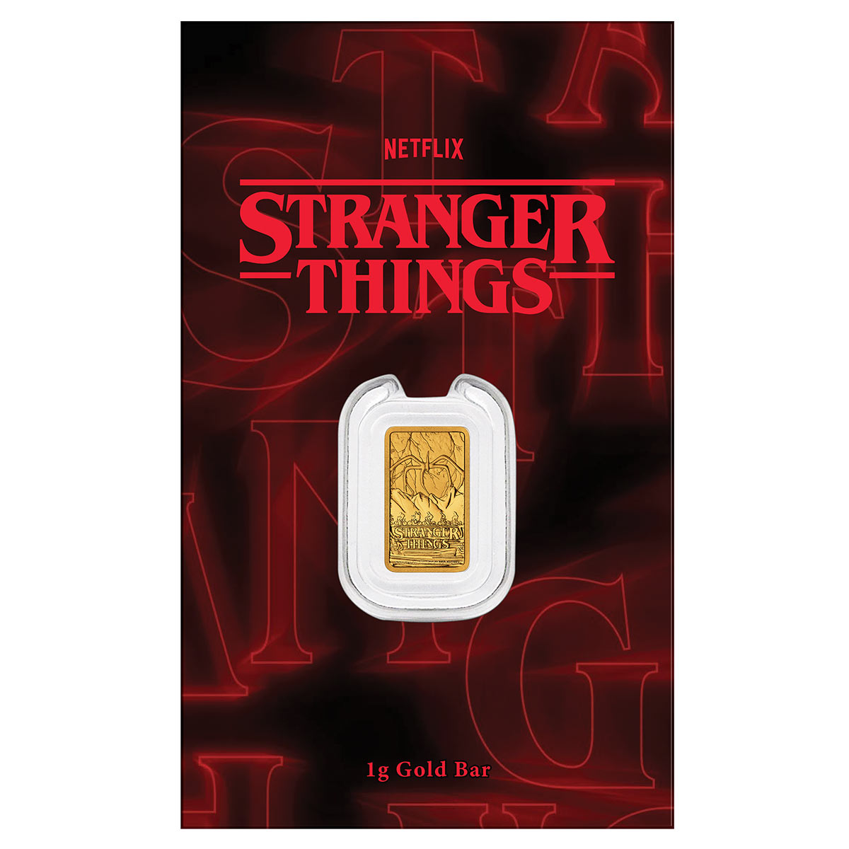 Stranger Things 2026 1 Gram Gold Bar