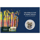 ANA Coin Show Australia 2026 $1 Koala Colour Liberty Bell Privymark 1oz Silver Uncirculated Coin