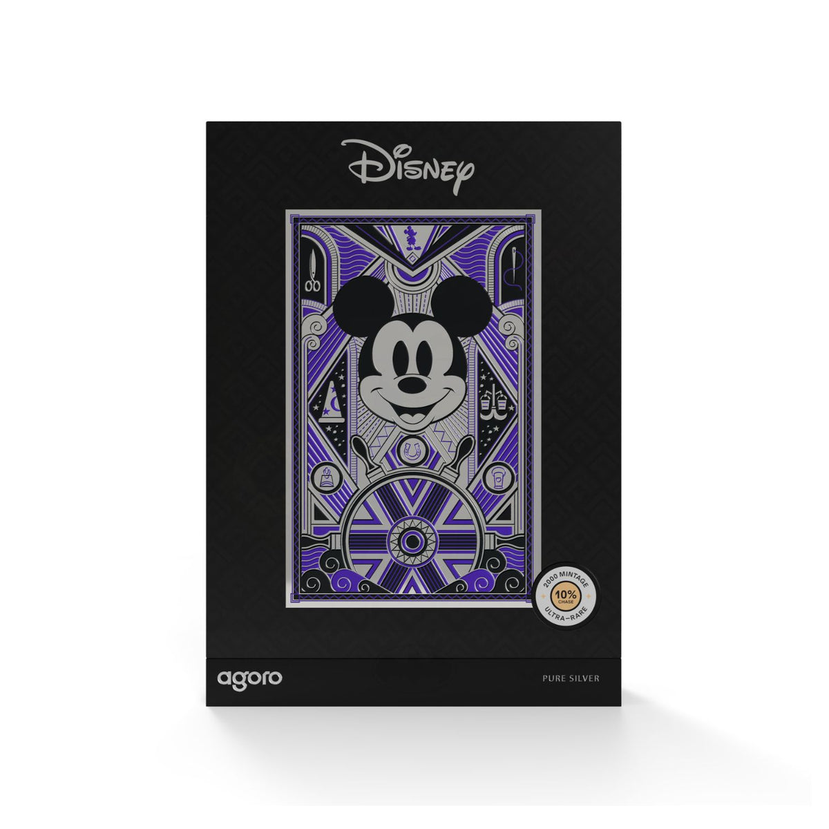 Mickey Mouse 2026 $1 Art Deco 5-Gram Silver Proof Coin