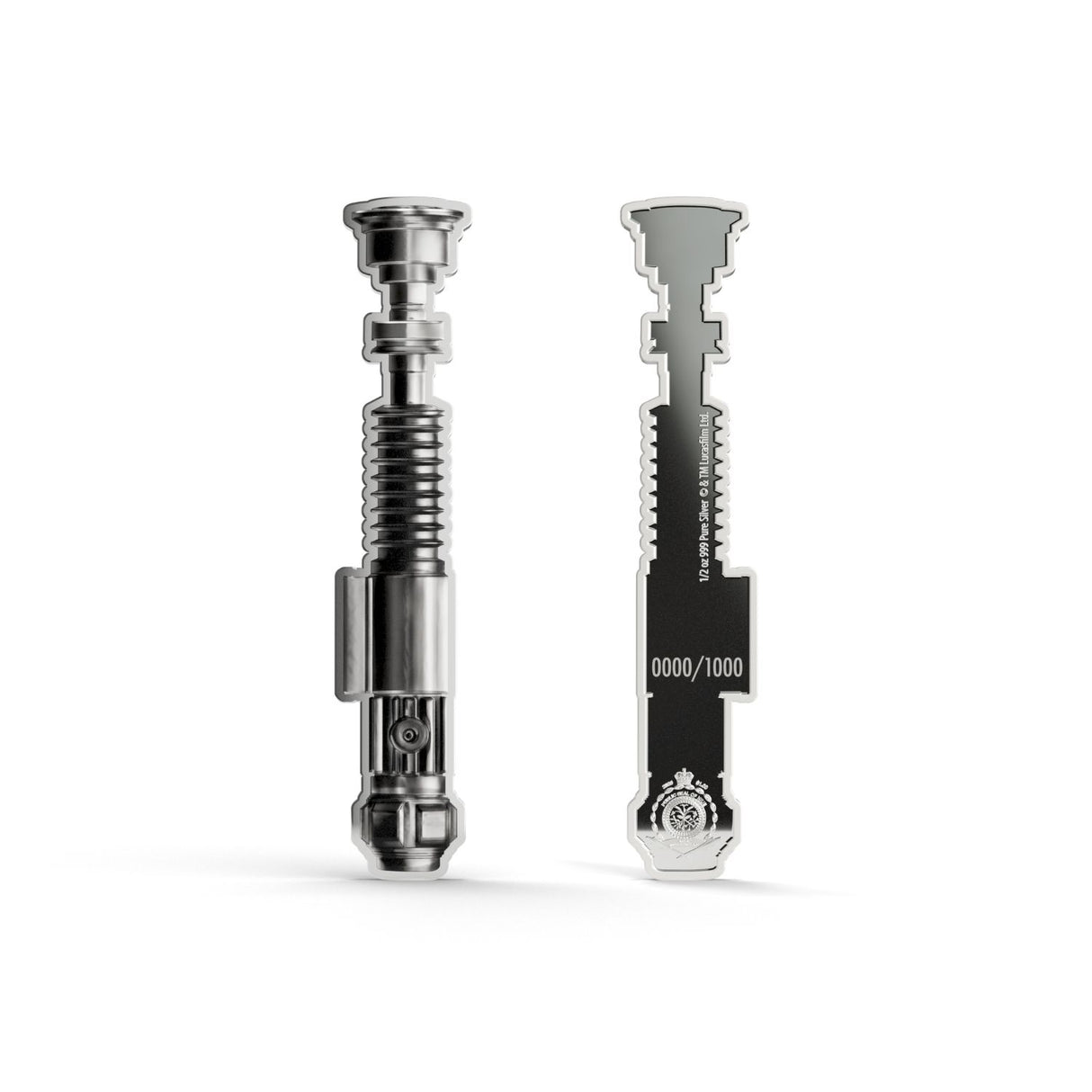 Star Wars™ Obi-Wan Kenobi™ Lightsaber $1 1/2oz & $1 5g Silver Proof 2-Coin Set