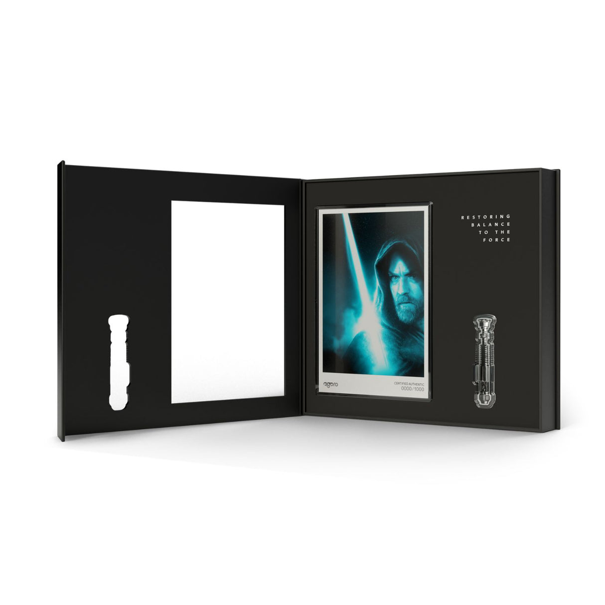 Star Wars™ Obi-Wan Kenobi™ Lightsaber $1 1/2oz & $1 5g Silver Proof 2-Coin Set