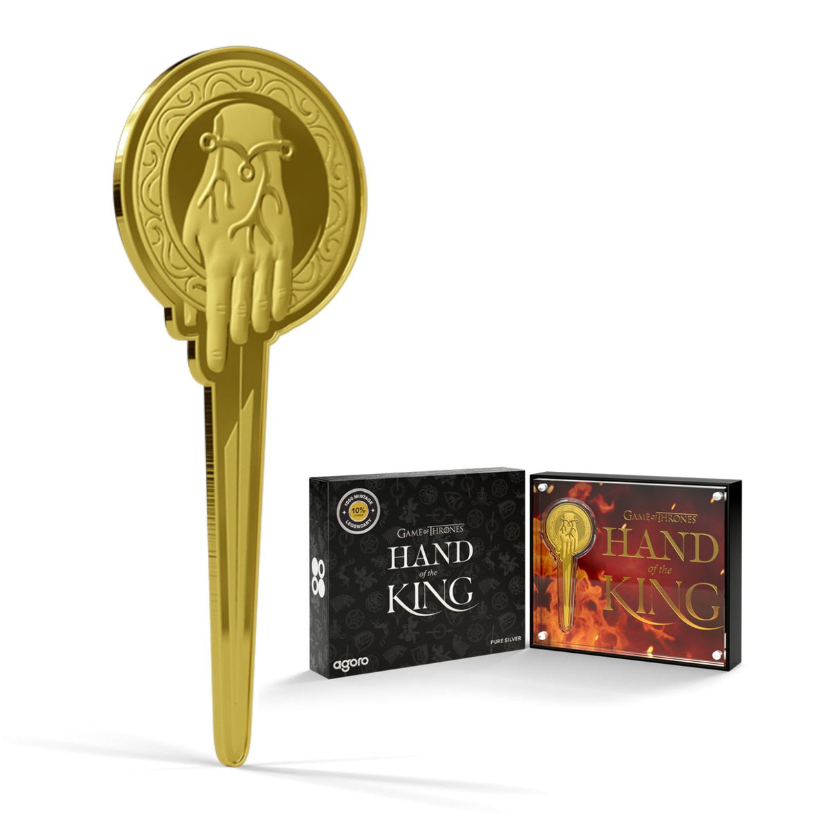 Game of Thrones 2026 $1 Hand of the King 1/3oz Silver Coin