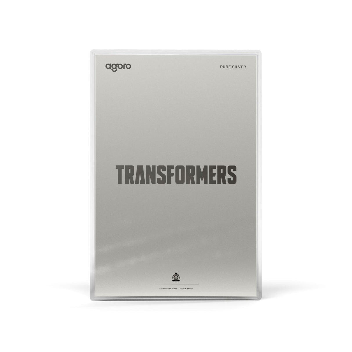 The Transformers: The Movie 40th Anniversary 2026 $2 Film Poster 1oz Silver Proof Coin