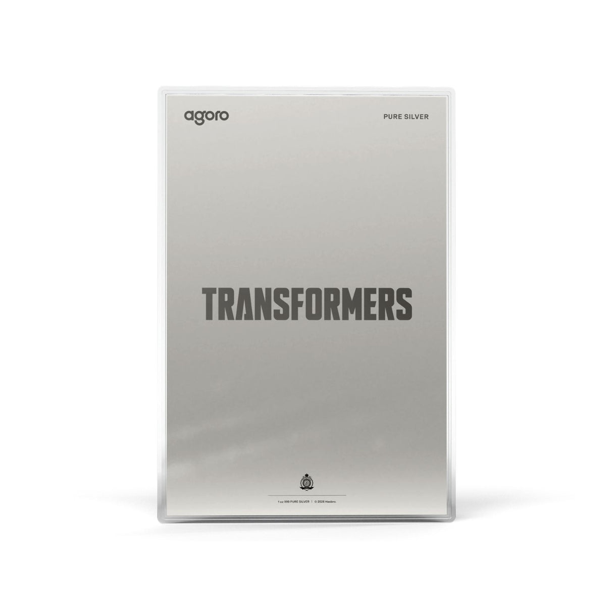 The Transformers: The Movie 40th Anniversary 2026 $2 Film Poster 1oz Silver Proof Coin