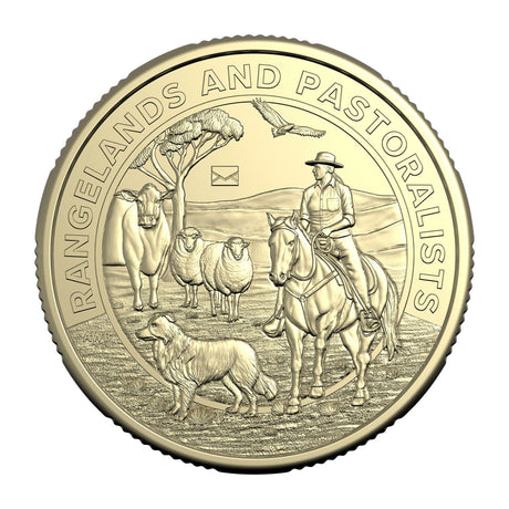 Australia Heart & Soul 2026 $1 Rangelands & Pastoralists Privymark Philatelic Numismatic Cover