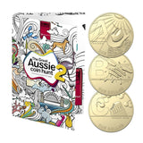 2021 $1 Great Aussie Coin Hunt #2 26 Coin set in official folder UNC