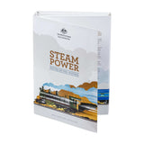 2022 50c Australian Train Heritage Steam Power Set of Uncirculated Coins in RAM Folder
