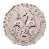 Australia Scouts Centenary 2008 50c Cupro-Nickel Uncirculated Coin