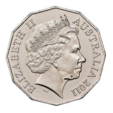 2011 50c Royal Wedding of William & Catherine Unc Coin