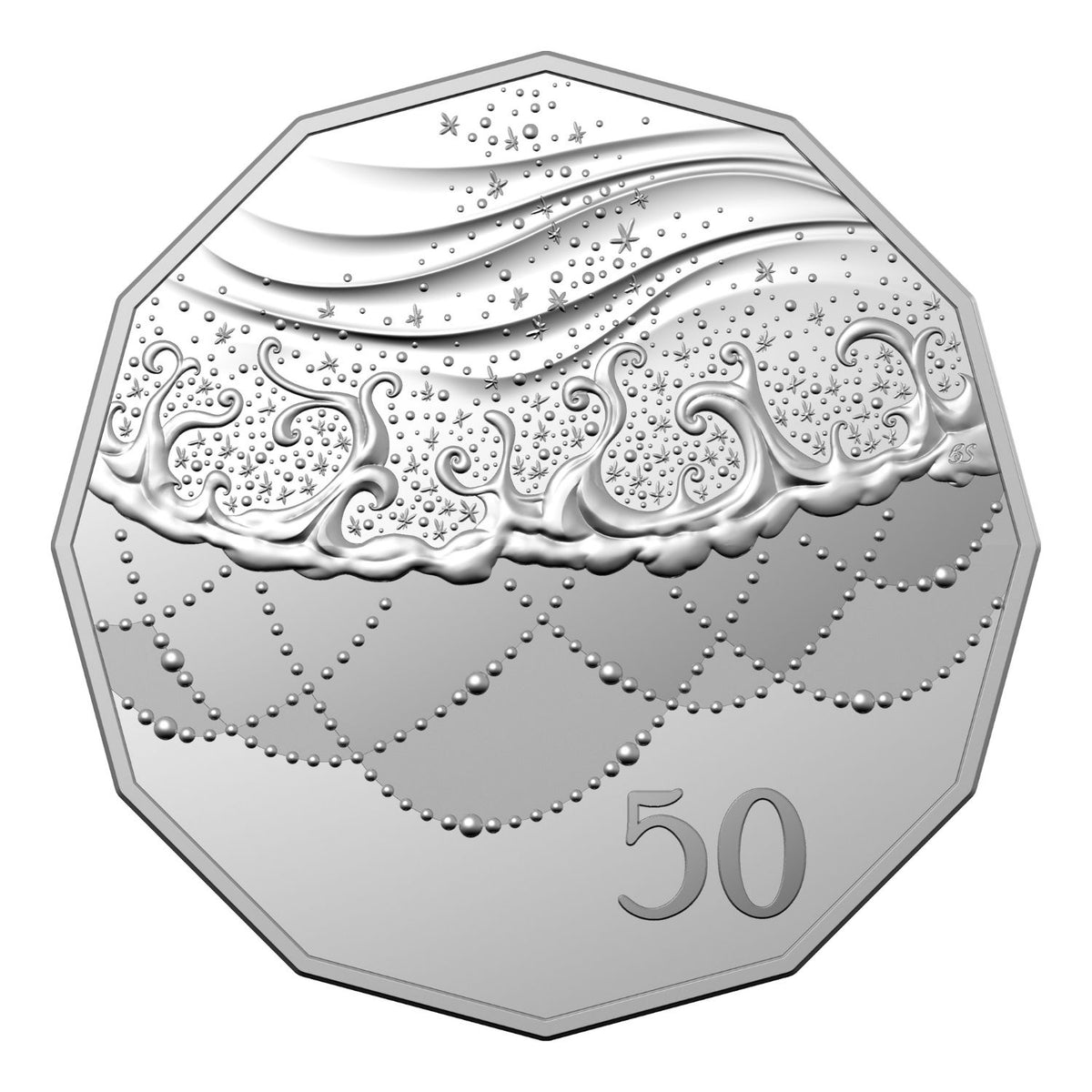2021 50c Merry Christmas Summer in Australia Unc Coin