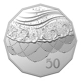 2021 50c Merry Christmas Summer in Australia Unc Coin