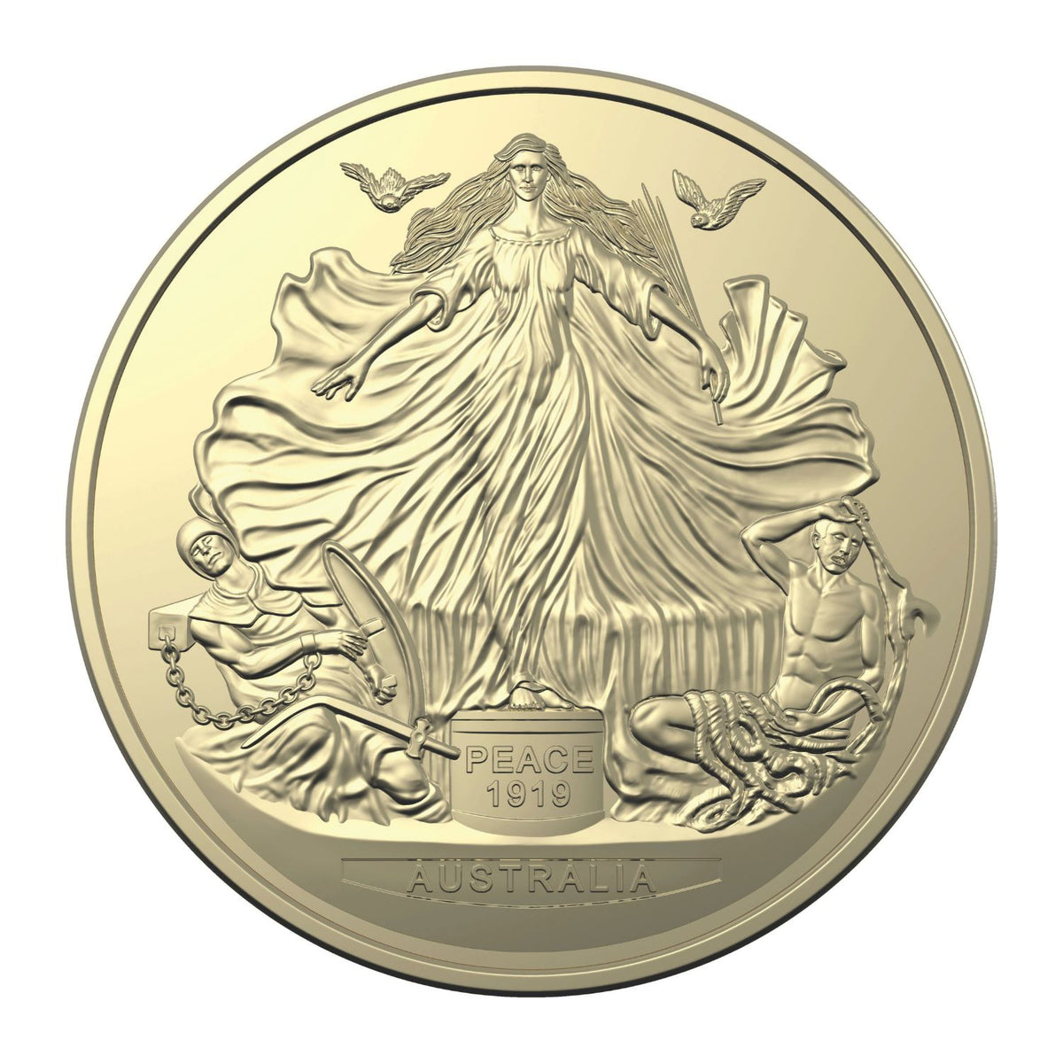 2019 $1 Treaty of Versailles 1919-2019